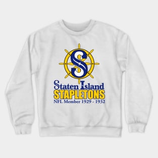 Staton Island Stapletons modern Crewneck Sweatshirt